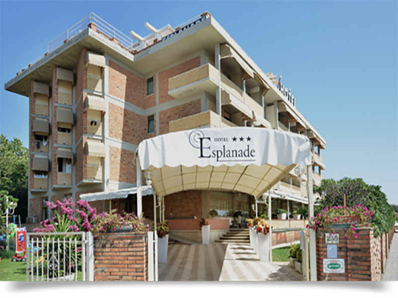 Hotel in Versilia, Hotel esplanade