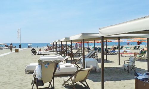 Stabilimento balneare a Forte dei Marmi