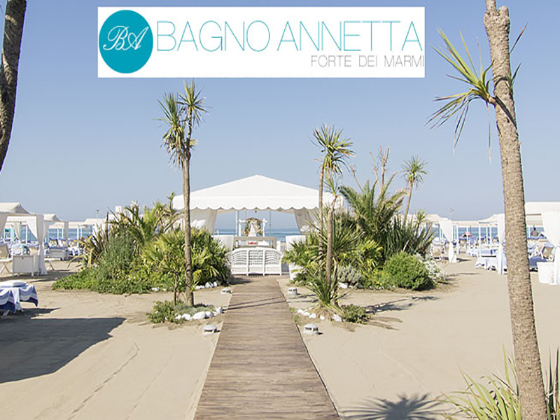 stabilimento balneare a forte dei marmi, Bagno Annetta