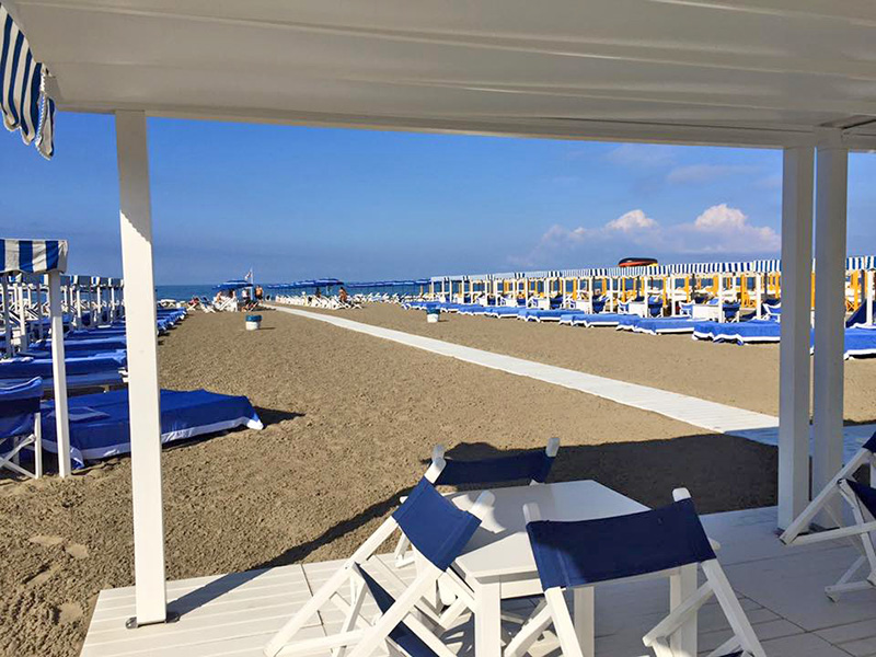 spiagge a Forte dei Marmi, Bagno Impero
