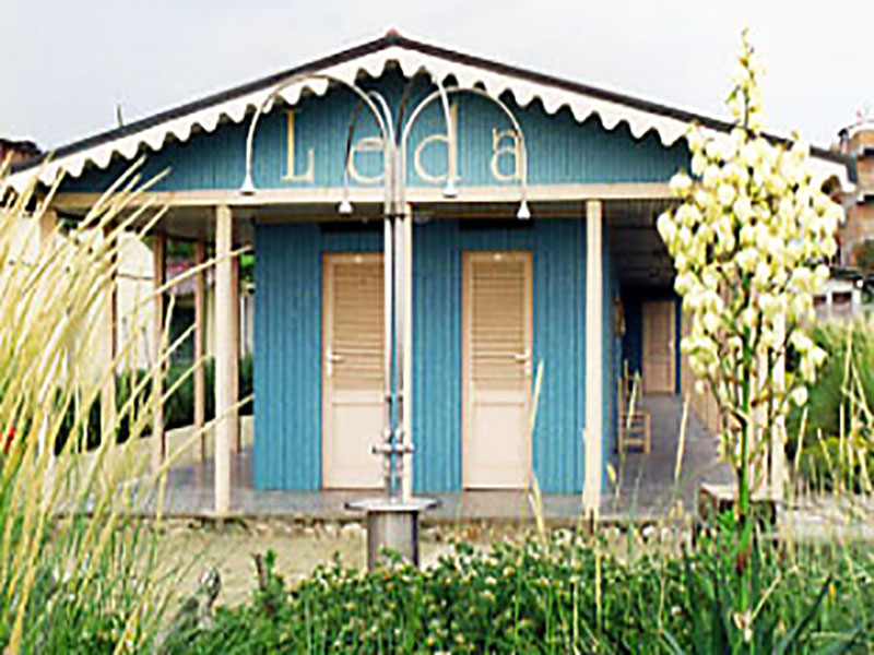 Spiagge in Versilia, bagno leda