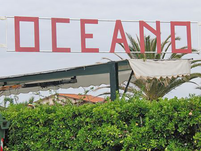 spiagge a marina di pietrasanta, bagno Oceano