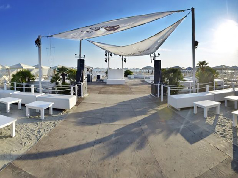 Stabilimenti balneari in Versilia, bagno ostras beach
