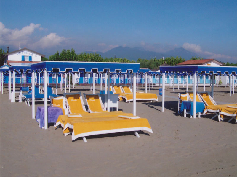 Stabilimento Balneare in Versilia, Bagno Rossella