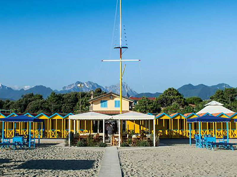 Spiagge a Forte dei Marmi, bagno Royal
