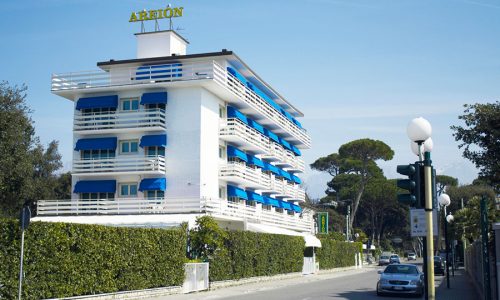 Facciata hotel Areion, hotel a Forte dei Marmi