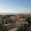 Vista mare da una delle camere dell' hotel Villa Ombrosa a Marina di Pietrasanta