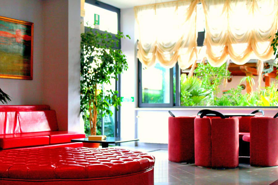 Hotel a marina di Massa, hall hotel Eco Del Mare