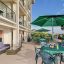 Hotel a Lido di Camaiore, terrazza Hotel Paris
