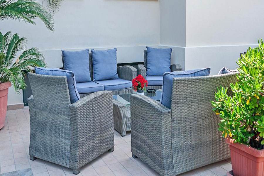 Hotel a Lido di Camaiore, salottino Hotel Paris