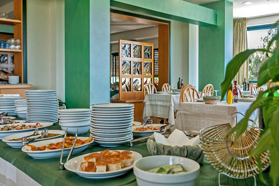 Hotel a Lido di Camaiore, buffet Hotel Paris