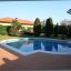 Vista piscina della villa con piscina in vendita a Marina di Pietrasanta Cod 1150