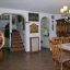 Sala da pranzo della villa con piscina in vendita a Marina di Pietrasanta Cod 1150