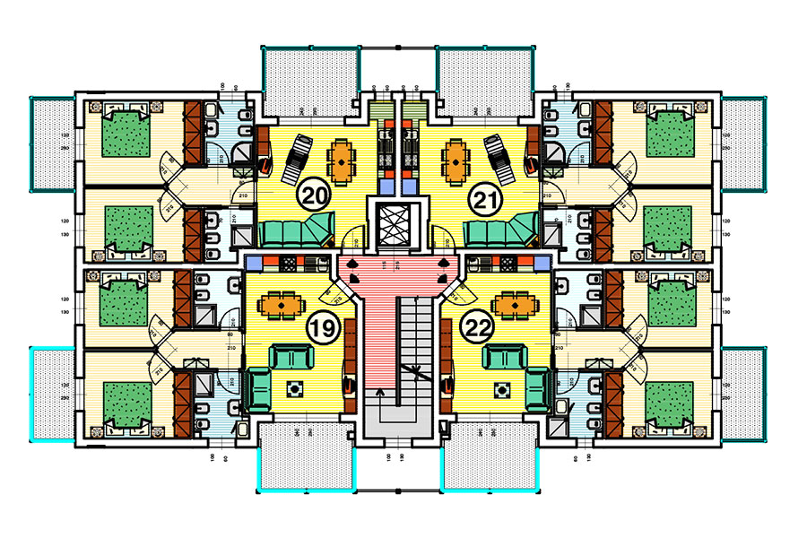Appartamenti-a-Marina-di-Massa-palazzina-B-Piante 01
