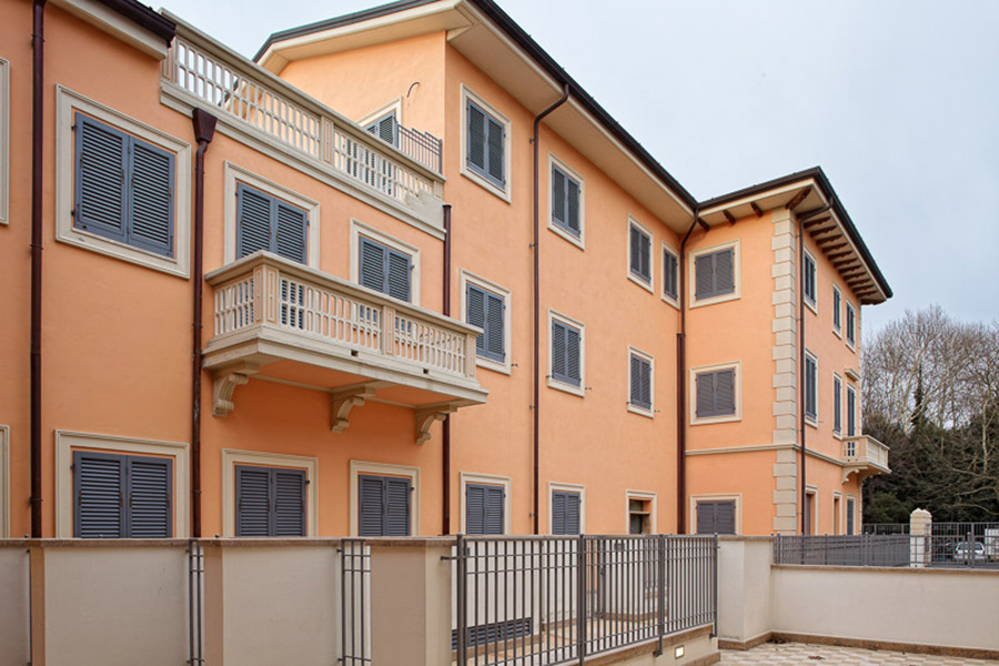 Prospetto appartamenti a Viareggio esterni 04 Cod 1353