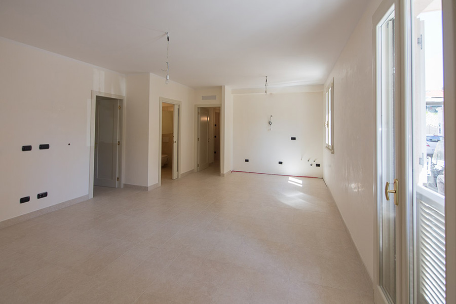 Zona giorno con angolo cottura appartamenti Viareggio 02 Cod 1351