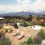 Terrazza solarium villa con piscina a Forte dei Marmi Cod 1354