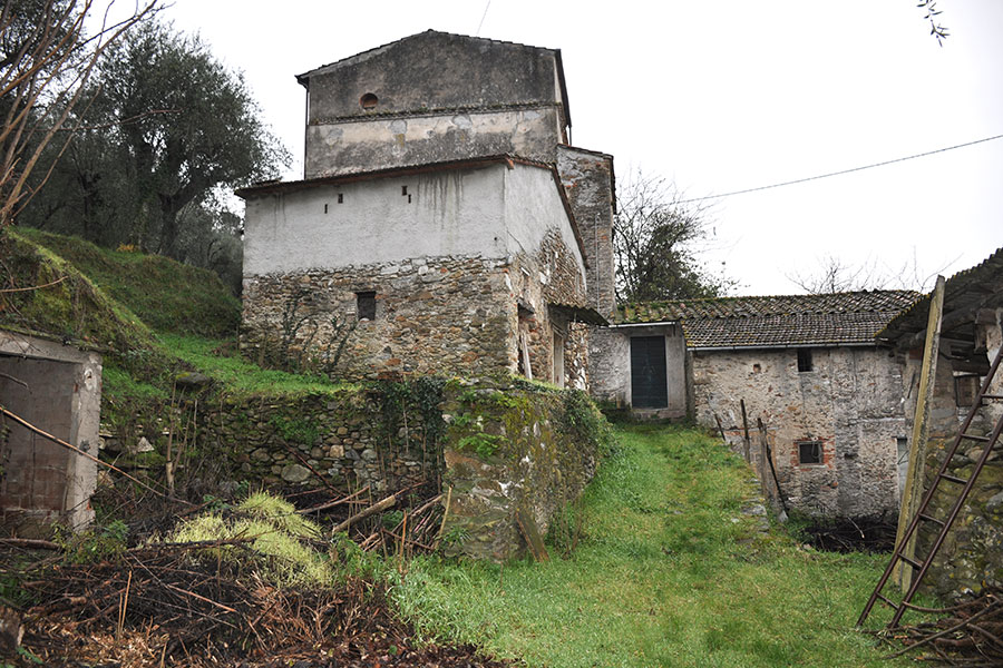 Casale in Versilia, Casale in venita sulla collina di Pietrasanta